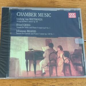 Chamber Music CD 1995 Beethoven Grieg Brahms Classical Curb Collection Sealed